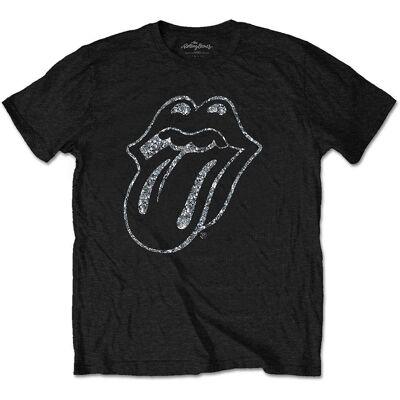 The Rolling Stones Svart T-shirt - Officiell band T-shirt The Rolling Stones Svart T-shirt - Officiell band T-shirt