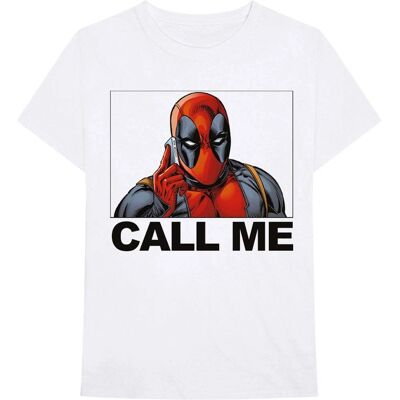 HeyRusty Marvel Call Me White XL - T-shirt HeyRusty Marvel Call Me White XL - T-shirt