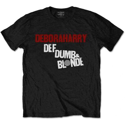 HeyRusty Debbie Harry - Zwarte XL T-shirt Def, Dumb & Blonde HeyRusty Debbie Harry - Zwarte XL T-shirt Def, Dumb & Blonde