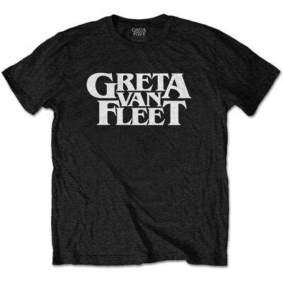Hey Rusty Greta Van Fleet - Logo - T-shirt - Svart - XXL - Rock Off Hey Rusty Greta Van Fleet - Logo - T-shirt - Svart - XXL - Rock Off
