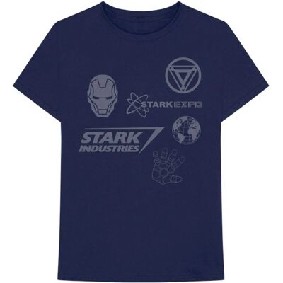 Marvel Iron Man Stark Expo Blå XL - T-shirt Marvel Iron Man Stark Expo Blå XL - T-shirt