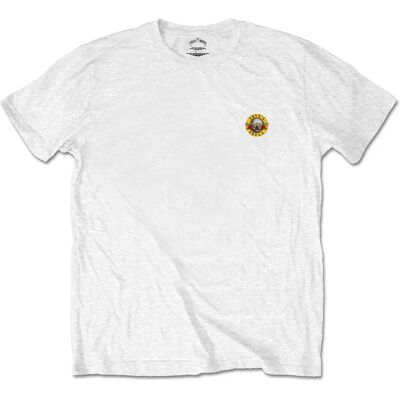 Tricou oficial Guns N' Roses - Logo clasic - Alb Tricou oficial Guns N' Roses - Logo clasic - Alb