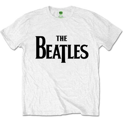 Barnens The Beatles Drop T Logo Vit T-shirt - 5-14 år Barnens The Beatles Drop T Logo Vit T-shirt - 5-14 år