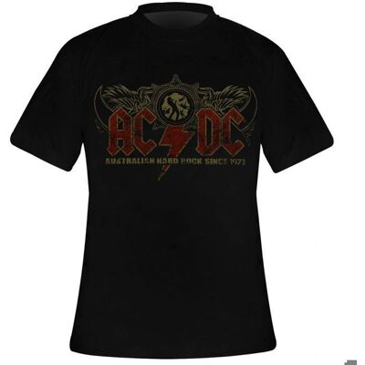 AC/DC Unisex Schwarz XXL Oz Rock T-Shirt AC/DC Unisex Schwarz XXL Oz Rock T-Shirt