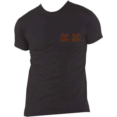 HeyRusty AC/DC - Tricou Hard As Rock - Negru Small HeyRusty AC/DC - Tricou Hard As Rock - Negru Small