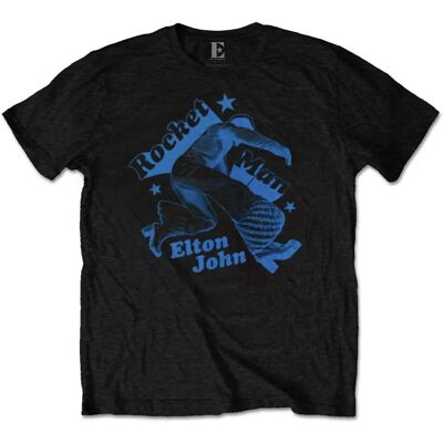 HeyRusty Elton John - Rocketman Hopp Svart T-shirt HeyRusty Elton John - Rocketman Hopp Svart T-shirt