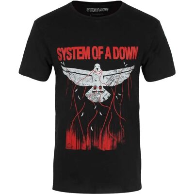 HeyRusty System of a Down Black T-shirt - Music Band HeyRusty System of a Down Black T-shirt - Music Band