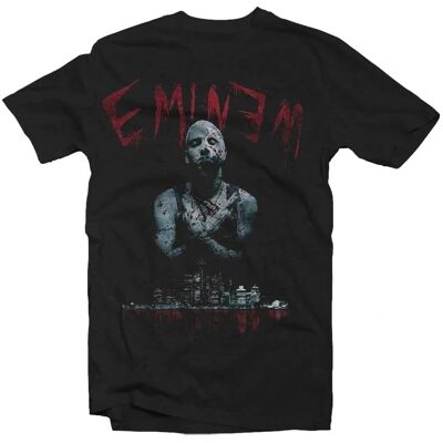 Eminem Blood Horror Svart XL - T-shirt Eminem Blood Horror Svart XL - T-shirt
