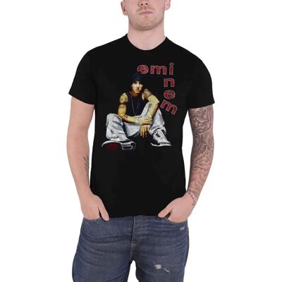 HeyRusty Eminem Modell Letters Svart T-shirt - Produkttyp HeyRusty Eminem Modell Letters Svart T-shirt - Produkttyp