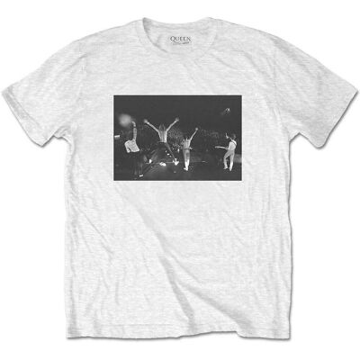 HeyRusty Queen XL Vit Unisex T-shirt - Rock HeyRusty Queen XL Vit Unisex T-shirt - Rock