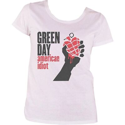 Green Day American Idiot Alb XL - Tricou Green Day American Idiot Alb XL - Tricou