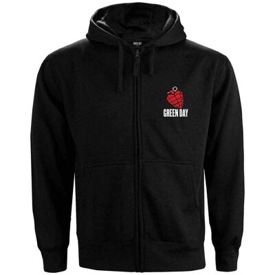 HeyRusty Green Day American Idiot Svart Hoodie L HeyRusty Green Day American Idiot Svart Hoodie L
