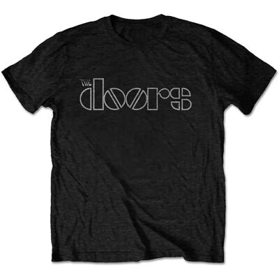HeyRusty The Doors Logo Svart T-shirt - Rock Off HeyRusty The Doors Logo Svart T-shirt - Rock Off