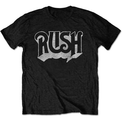 HeyRusty Rush | Officiell band T-shirt | Logo Svart Stor - T-shirt HeyRusty Rush | Officiell band T-shirt | Logo Svart Stor - T-shirt