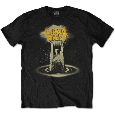 Unisex T-Shirt Greta Van Fleet - Kinematiska Ljus - T-Shirt Unisex T-Shirt Greta Van Fleet - Kinematiska Ljus - T-Shirt
