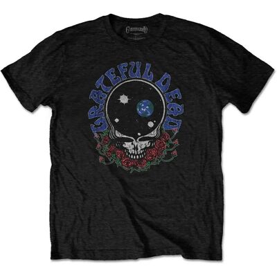 HeyRusty Grateful Dead - T-shirt Space Your Face & Logo - Unisex HeyRusty Grateful Dead - T-shirt Space Your Face & Logo - Unisex
