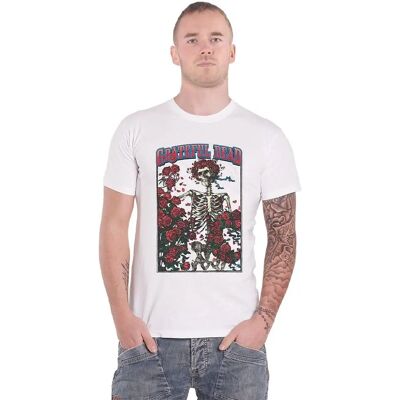 HeyRusty Bertha & Logo Vit T-shirt - Musikgenre HeyRusty Bertha & Logo Vit T-shirt - Musikgenre