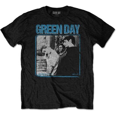 HeyRusty Green Day Fotoblock Tričko - Černá XL - Oficiální Kapela HeyRusty Green Day Fotoblock Tričko - Černá XL - Oficiální Kapela