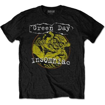 Green Day Insomniac Free Hugs Svart T-shirt - Musikband Green Day Insomniac Free Hugs Svart T-shirt - Musikband