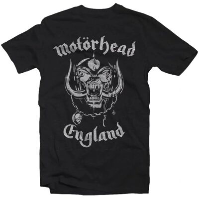 Motorhead England Warpig T-shirt - Unisex Svart XL Motorhead England Warpig T-shirt - Unisex Svart XL