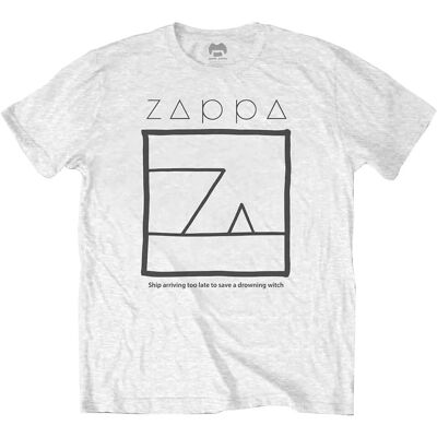Frank Zappa X-large Weiß T-Shirt - T-Shirt Frank Zappa X-large Weiß T-Shirt - T-Shirt