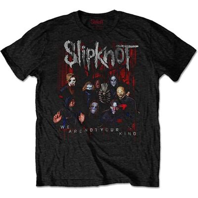 HeyRusty Slipknot Photo de groupe Wanyk T-shirt - Rock HeyRusty Slipknot Photo de groupe Wanyk T-shirt - Rock