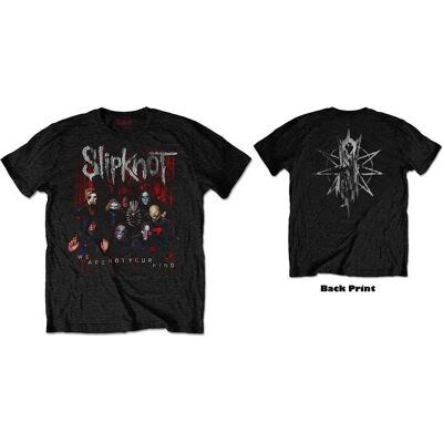 HeyRusty Slipknot - T-shirt noir - Rock Off Officiel HeyRusty Slipknot - T-shirt noir - Rock Off Officiel