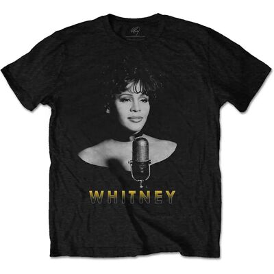 HeyRusty Whitney Houston - Svartvitt Foto T-shirt - Rock Off HeyRusty Whitney Houston - Svartvitt Foto T-shirt - Rock Off