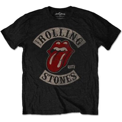 HeyRusty The Rolling Stones Tour 1978 T-shirt Noir - Publicité HeyRusty The Rolling Stones Tour 1978 T-shirt Noir - Publicité