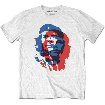 Che Guevara Blå Röd Porträtt T-Shirt - Officiell Unisex Medium Che Guevara Blå Röd Porträtt T-Shirt - Officiell Unisex Medium
