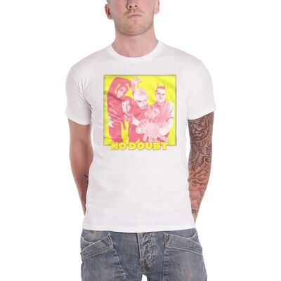 HeyRusty No Doubt Gul Fotografi Vitt Small - T-shirt HeyRusty No Doubt Gul Fotografi Vitt Small - T-shirt