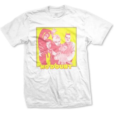 HeyRusty No Doubt Gul Fotografi Vitt Large - T-shirt HeyRusty No Doubt Gul Fotografi Vitt Large - T-shirt