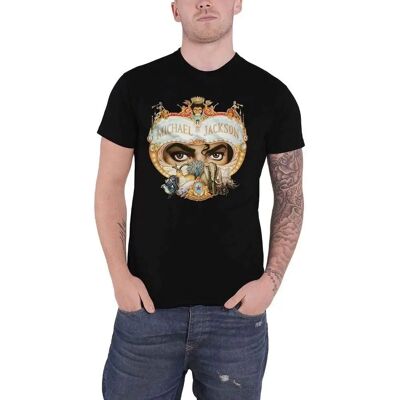 HeyRusty Michael Jackson - Dangerous Black T-shirt HeyRusty Michael Jackson - Dangerous Black T-shirt