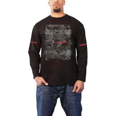 System Of A Down Svart Långärmad T-Shirt - Unisex - XL - Rock System Of A Down Svart Långärmad T-Shirt - Unisex - XL - Rock