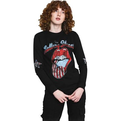 Rolling Stones US Tour 78 Black XXL Long Sleeve T-Shirt Rolling Stones US Tour 78 Black XXL Long Sleeve T-Shirt