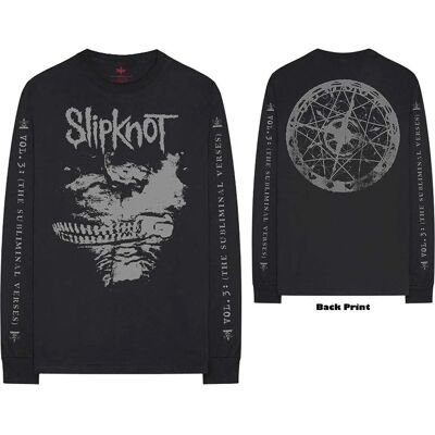 Slipknot Subliminal Verses långärmad T-shirt - Unisex - Svart XXL Slipknot Subliminal Verses långärmad T-shirt - Unisex - Svart XXL