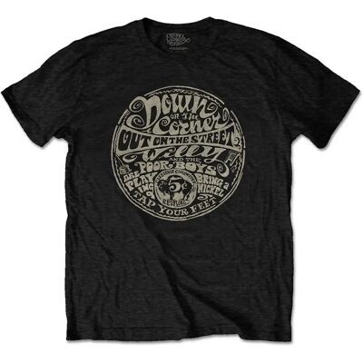 HeyRusty Creedence Clearwater Revival - Zwarte T-shirt bij de Hoek HeyRusty Creedence Clearwater Revival - Zwarte T-shirt bij de Hoek
