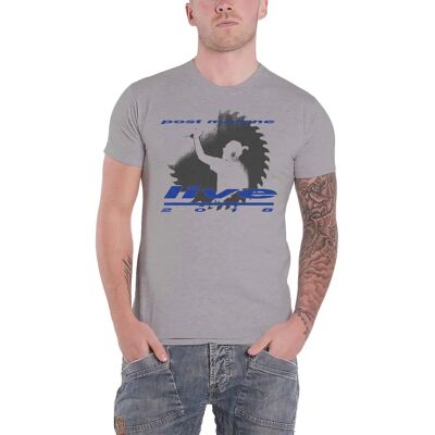 Post Malone Live Saw Grå T-shirt Post Malone Live Saw Grå T-shirt