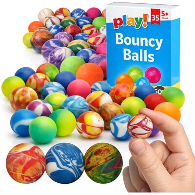 SOL - 35pk 22mm Bouncy Balls - Small - Unisex - Bouncy balls SOL - 35pk 22mm Bouncy Balls - Small - Unisex - Bouncy balls