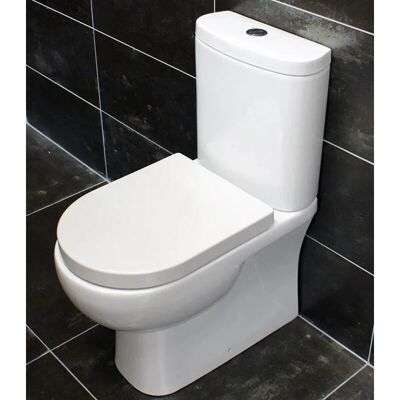 Rak Ceramics - Tonique - Soft Close - Quick Release Toilet Seat Rak Ceramics - Tonique - Soft Close - Quick Release Toilet Seat
