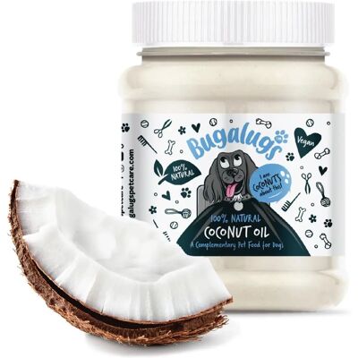 Bugalugs - Kokosöl für Hunde - 340g - Pet supplement Bugalugs - Kokosöl für Hunde - 340g - Pet supplement