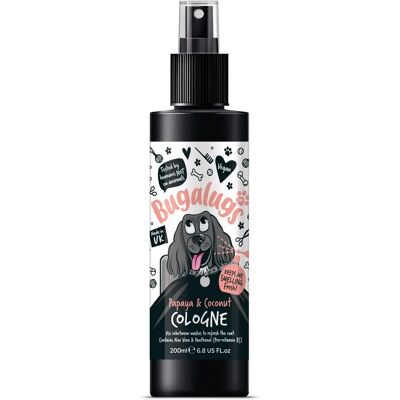 BUGALUGS Dog Cologne - Papaya & Coconut - 200ml - Dog Cologne BUGALUGS Dog Cologne - Papaya & Coconut - 200ml - Dog Cologne