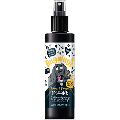 BUGALUGS Hund Parfüm Tropical Mango Banana - Vegan, Erfrischend, 200ml BUGALUGS Hund Parfüm Tropical Mango Banana - Vegan, Erfrischend, 200ml