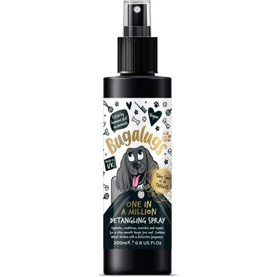 Spray démêlant pour chiens Bugalugs One in a Million - Après-shampoing pour chiens avec parfum de poudre pour bébé - Spray professionnel désérrant - 200ml - Publicité Spray démêlant pour chiens Bugalugs One in a Million - Après-shampoing pour chiens avec parfum de poudre pour bébé - Spray professionnel désérrant - 200ml - Publicité