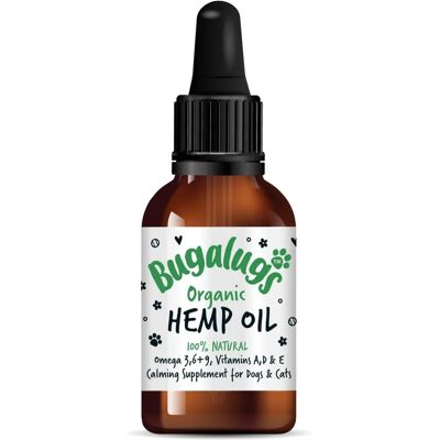 Bugalugs Hanföl Beruhigende Produkte für Hunde - Angstlinderung Bugalugs Hanföl Beruhigende Produkte für Hunde - Angstlinderung