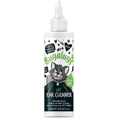 BUGALUGS - Cat Ear Cleaner Solution - 200ml - Ohrreiniger BUGALUGS - Cat Ear Cleaner Solution - 200ml - Ohrreiniger