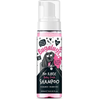 BugaLugs - No Rinse - Baby Powder - For Dogs - Dog Shampoo - Publicité BugaLugs - No Rinse - Baby Powder - For Dogs - Dog Shampoo - Publicité