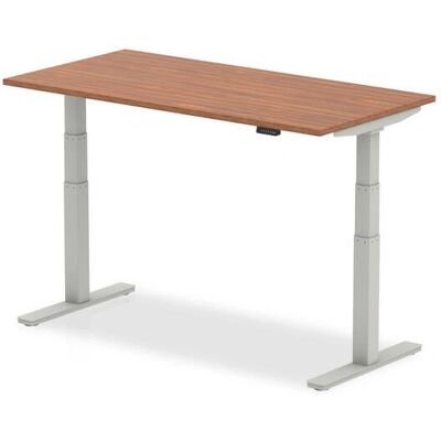 Air Walnut Height Adjustable Desk - Adjustable Desk Air Walnut Height Adjustable Desk - Adjustable Desk