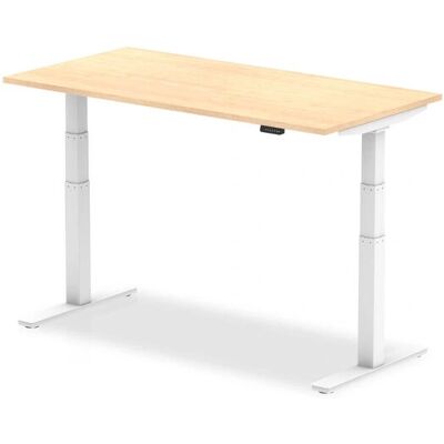 Air 1200/800 Maple Height Adjustable Desk - HA01033 Air 1200/800 Maple Height Adjustable Desk - HA01033