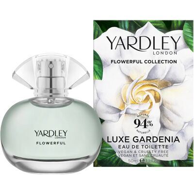 Yardley London Luxe Gardenia Eau De Toilette (50ml) Yardley London Luxe Gardenia Eau De Toilette (50ml)